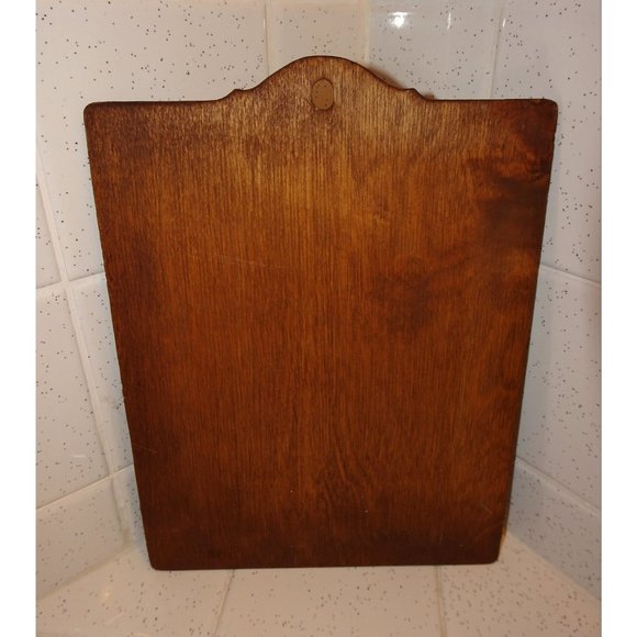 Vintage E Rambow Great Horned Owl Art on Wood Wall Hanging bird of prey plaque - Picture 10 of 10